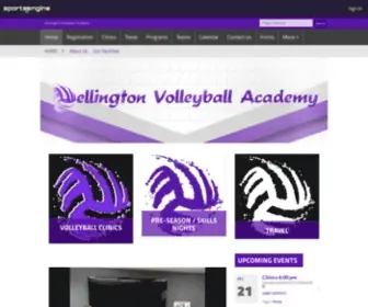 Wellingtonvolleyballacademy.com(Wellington Volleyball Academy) Screenshot