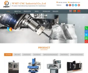 Wellmachtool.com(Lathe machine) Screenshot