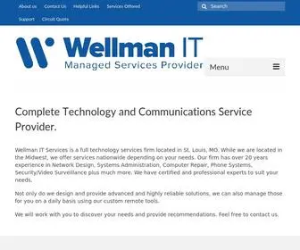 Wellmanit.com(Wellmanit) Screenshot