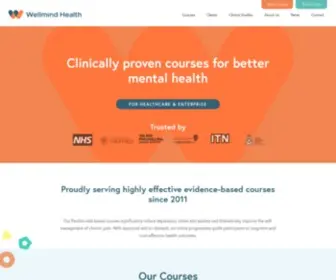 Wellmindhealth.com(Wellmind Health) Screenshot