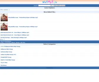 WellMP3.in(New Mp3 Songs Download) Screenshot