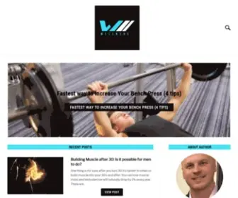 Wellneos.com(Barbell exercise technique and equipment reviews for home) Screenshot