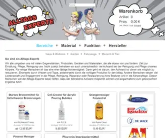 Wellness-Kabine.com(Waffenpflege Shop) Screenshot