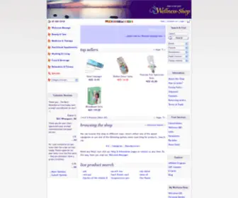 Wellness-Shop.co.nz(Natural & innovative wellness products) Screenshot