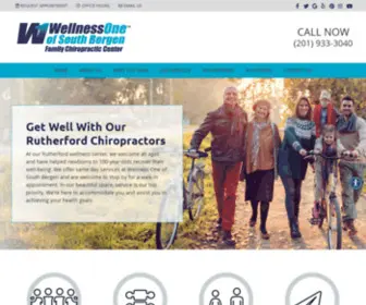 Wellness1OFSB.com(Chiropractor Rutherford) Screenshot