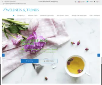 Wellnessandtrends.com(Wellness and Trends) Screenshot