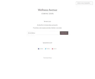 Wellnessavenue.net(Wellness Avenue) Screenshot