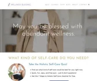 Wellnessblessing.com(Wellness Blessing) Screenshot