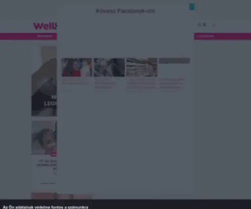 Wellnesscafe.hu(Ha az arcot látod meg először) Screenshot