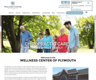 Wellnesscenterofplymouth.com(Wellness Center of Plymouth) Screenshot