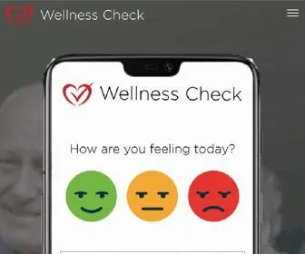 Wellnesscheck.live(Wellness Check Live) Screenshot