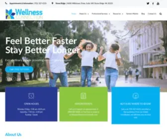 Wellnessconnectionllc.com(Wellness Connection LLC) Screenshot