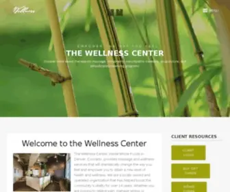 Wellnessdenver.com(The Wellness Center) Screenshot