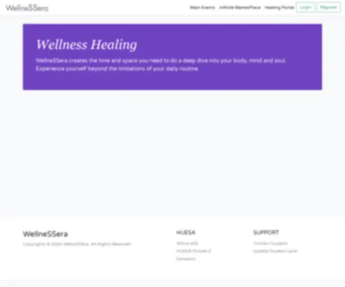 Wellnesserahealing.com.au(WellneSSera) Screenshot