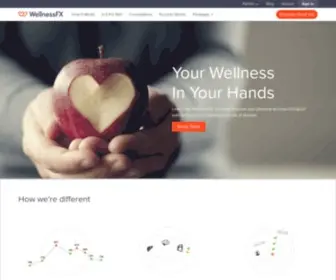 Wellnessfx.com(Blood Analysis) Screenshot