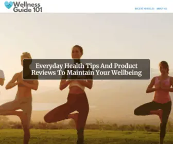 Wellnessguide101.com(Your weekly guide to savings) Screenshot