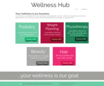 Wellnesshub.uk(The Wellness Hub) Screenshot