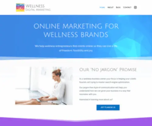 Wellnessmarketing.co(Wellness digital marketing) Screenshot