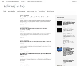 Wellnessofthebody.com(Wellness Of The Body) Screenshot