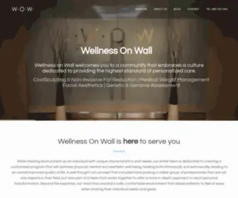 Wellnessonwall.com(Wellness On Wall) Screenshot