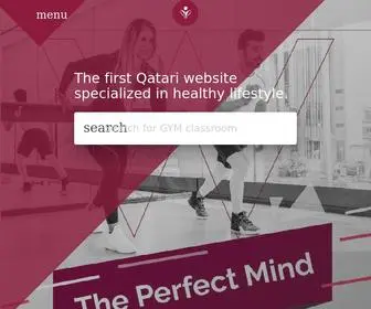 Wellnessqatar.com(The first website specialised in healthy lifestyle where the elements of wellness meet) Screenshot