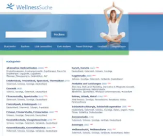 Wellnesssuche.de(Wellness bei das Wellness) Screenshot