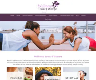 Wellnesstools4Women.com(Wellness Tools 4 Women) Screenshot