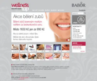 Wellnesstop.cz(Studio WellnessTop Kladno SPA a wellness služby) Screenshot