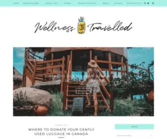 Wellnesstravelled.com(Wellness Travelled) Screenshot