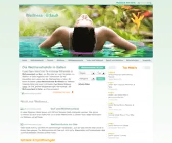 Wellnessurlaub.it(Wellness Hotels in Italien) Screenshot