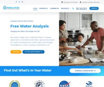 Wellnesswaterfiltrationsystems.com(Wellness Water Filtration Systems) Screenshot