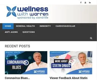 Wellnesswithwarren.com(Wellness with Warren Matthews) Screenshot