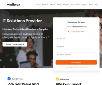 Wellnex.co.uk(Best IT Solutions Provider) Screenshot