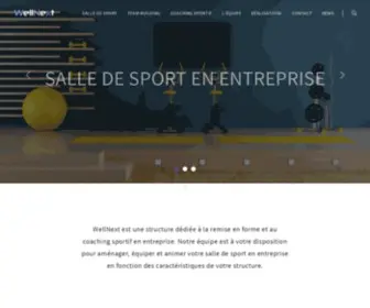 Wellnext.fr(WellNext vous accompagne dans le développement du bien) Screenshot