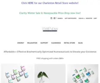 Wellnowsupplements.com(CBD Nutraceutical Supplements) Screenshot