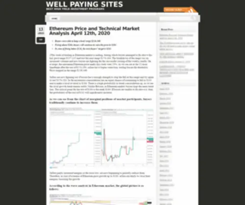 Wellpayingsites.com(Well Paying Sites) Screenshot