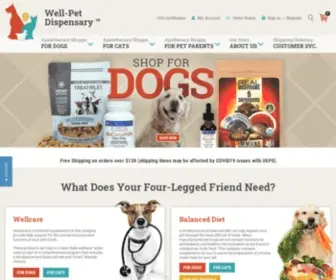 Wellpetdispensary.com(Well Pet Dispensary) Screenshot