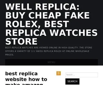 Wellreplica.com(Well Replica) Screenshot