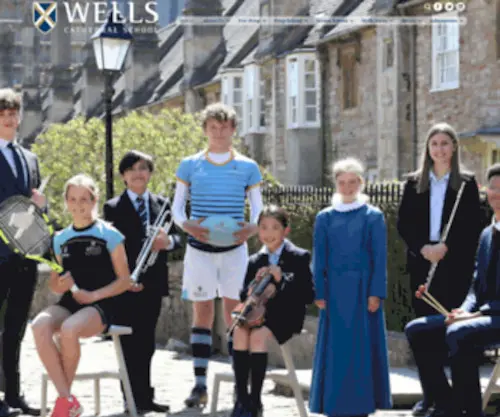 Wells-Cathedral-School.com(Wells) Screenshot