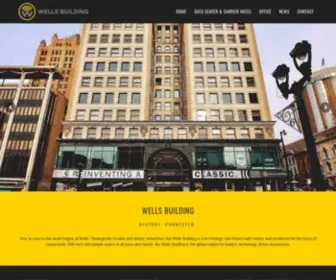 Wellsbuilding.com(The Wells Building) Screenshot