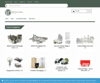 Wellscan.ca(Wells Can Company) Screenshot