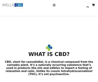 Wellscbd.com(Wells CBD) Screenshot