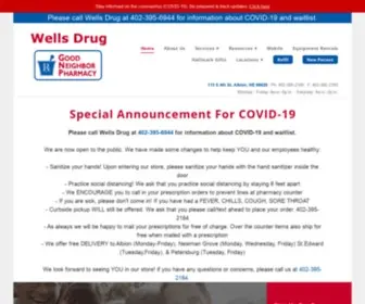 Wellsdrug.net(Wells Drug) Screenshot