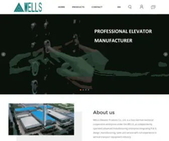 Wellselevator.com(WELLS ELEVATOR) Screenshot