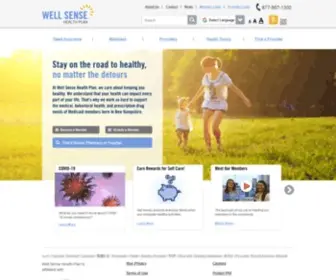 Wellsense.org(WellSense (previously BMC healthnet)) Screenshot