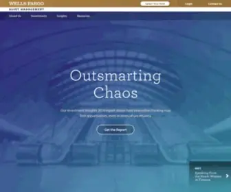 Wellsfargoassetmanagement.com(Wells Fargo Asset Management) Screenshot