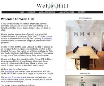 Wellshill.ca(Wells Hill) Screenshot