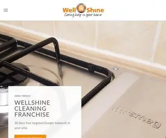 Wellshine.co.uk(Wellshine Cleaning Franchise Providing The UK With Cleaners & Franchise Model) Screenshot