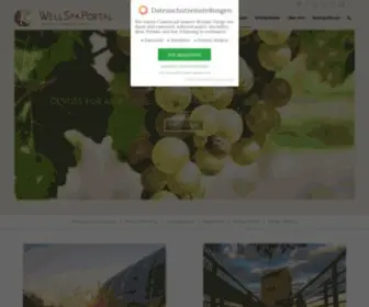Wellspa-Portal.de(WellSpa-Portal die redaktionelle Online-Plattform für Wellness, Beauty & Gesundheit) Screenshot
