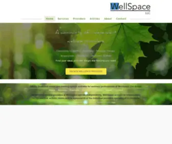 Wellspaces.org(Health and Wellness Practitioners) Screenshot
